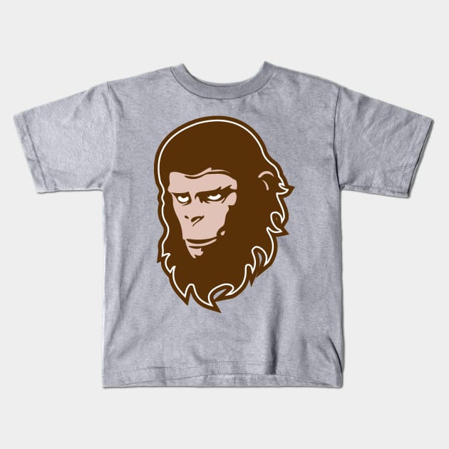 Planet of the Apes: Caesar Kids T-Shirt by HustlerofCultures